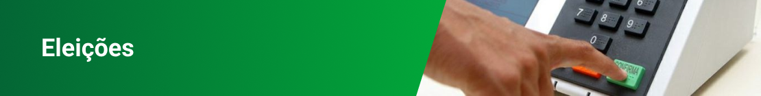 Banner do departamento/segmento Eleições
