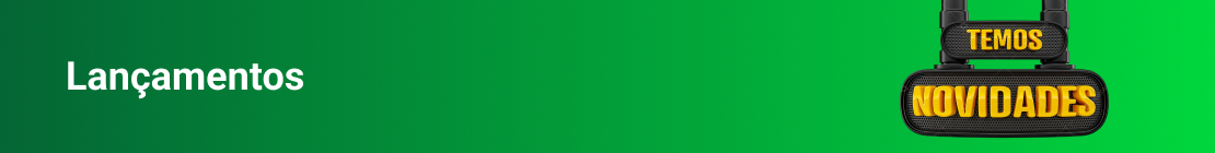 Banner do departamento/segmento Lançamentos